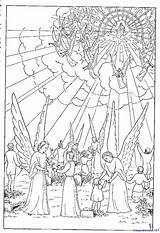 Venida Cristo Apocalipsis Nativity Miracles Perfect sketch template