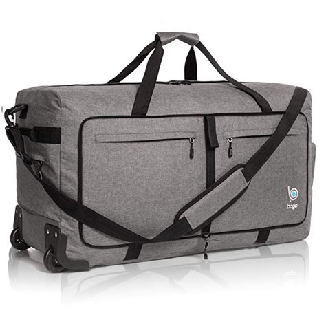 wheeled duffle bag luggage  large rolling foldable duffel bag bagotravelbags