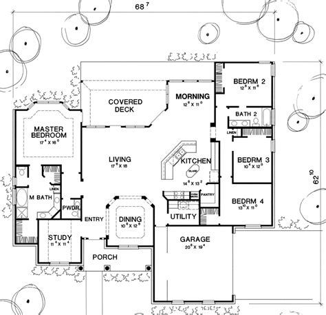 contemporary house plan   bedrooms   baths plan