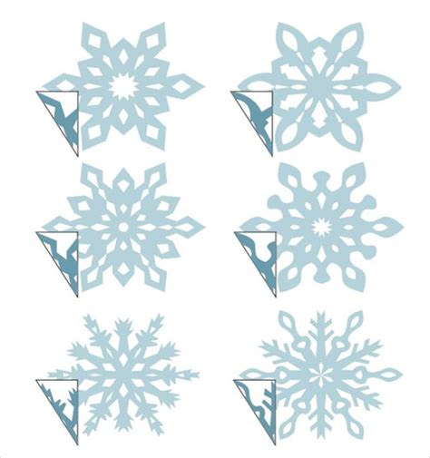 printable snowflake template  customize  print