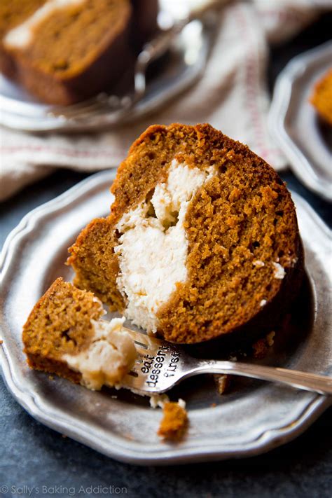 pumpkin cream cheese bundt cake sally s baking addiction