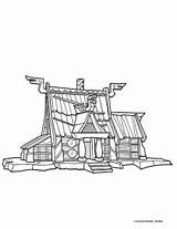 Viking Vic Coloring Pages Print Kids Color Simple Justcolor sketch template