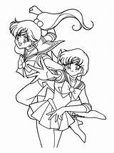 Moon Sailormoon Ausmalbilder Kleurplaten Coloriages Mewarnai Kleurplaat Animaatjes Malvorlage Bergerak sketch template