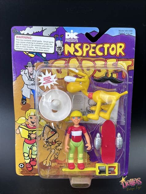1992 Inspector Gadget Penny And Brain