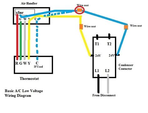 thermostat wiring diagram    kf