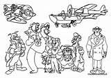 Coloring Talespin Pages Spin Tale Colouring Kids Kit Molly Don Karnage Baloo Characters Rebecca Cunningham sketch template