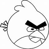 Angry Birds Coloring Pages Cute Wecoloringpage Getdrawings Face Getcolorings sketch template