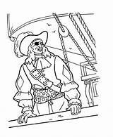 Pirate Coloring sketch template