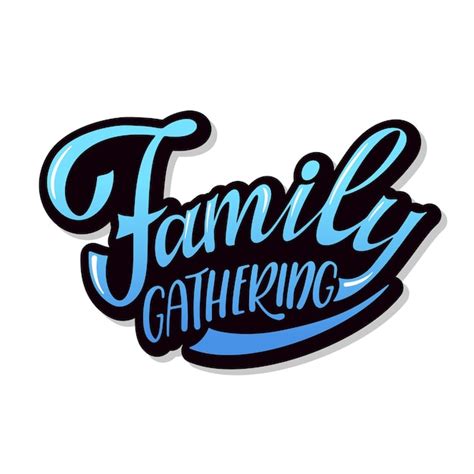 family gathering logo