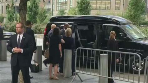 Video Shows Hillary Clinton Leaving 9 11 Event Early Cnn Video