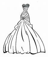 Coloring Pages Doll Dress Getdrawings Clothes Fashion sketch template