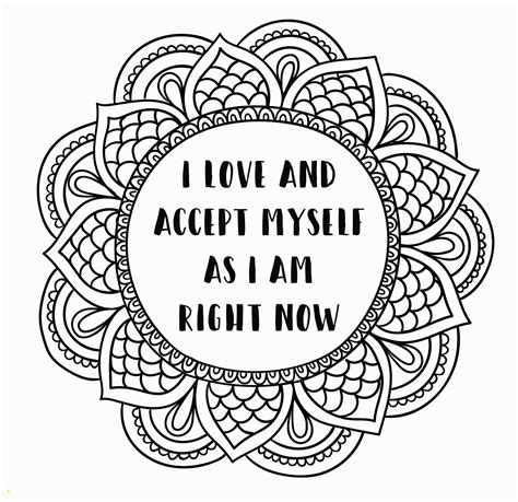 positive affirmation coloring pages coloring pages