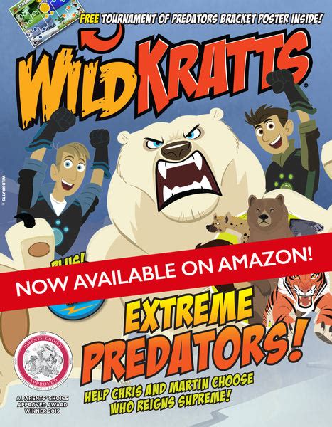wild kratts—extreme predators media lab publishing