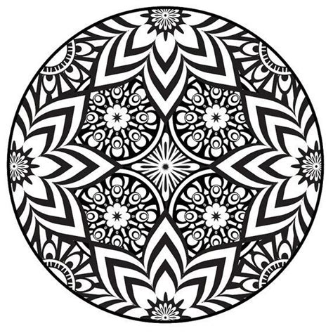 mandala flower coloring pages difficult  getcoloringscom
