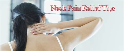 neck pain relief tips      chiropractor san