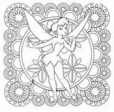 Tinkerbell Tinker Trilli Bell Colorare Colorir Cinderella sketch template