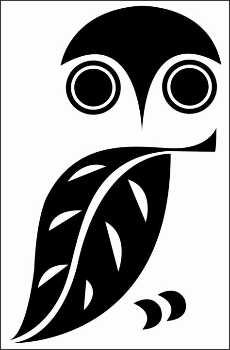 owl template  pumpkin pattern printable feather cute stencil