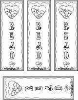 Bookmarks Coloring Printable Pages Color Valentine Kids Own Valentines Bookmark Book Colouring Craft Visit Crafts Print Books Choose Board Preschool sketch template