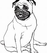 Pug Coloring Pages Printable Dog Cute Baby Kids Pugs Puppy Sheets Cartoon Color Print Bestcoloringpagesforkids Drawing Animal Girls Getcolorings Popular sketch template