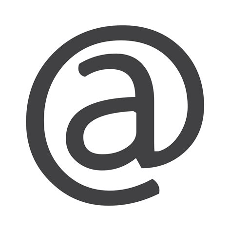email symbol icon  vector art  vecteezy