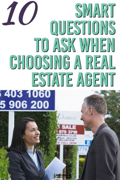 10 smart questions to ask a real estate agent when buying updated
