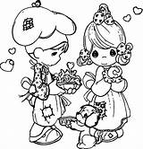 Precious Moments Coloring Pages Choose Board Cook Make Wecoloringpage sketch template