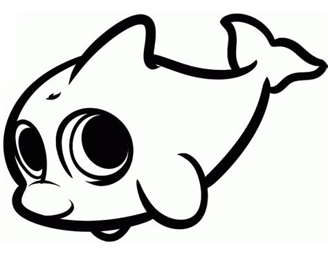 coloring pages  baby sea animals