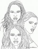 Coloring Pages Vampire Creatures Mythological Mythical Ages Baby Library Books Popular Coloringhome Vampires sketch template