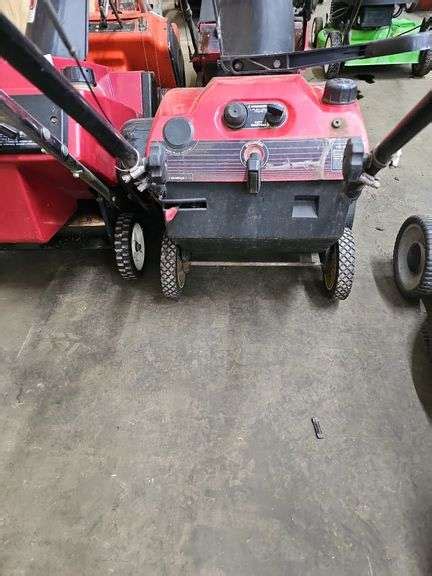 snapper le  snow blower baer auctioneers realty llc