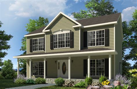 Morris Two Story Style Modular Homes