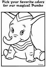 Dumbo Coloring Pages Dombo Disney Kleurplaten Printable Elephant Kids Color Kleurplaat Clipart Sheets Online Fun Found Zo sketch template
