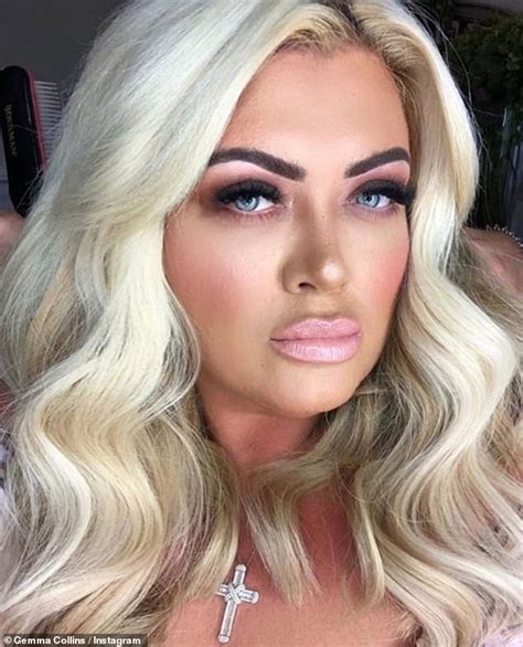 Gemma Collins Showcases Her Very Peachy Posterior As She Celebrates