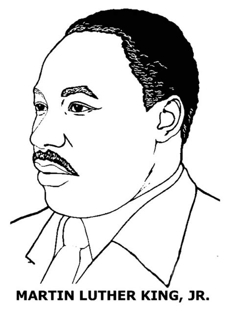image  martin luther king jr coloring pages  print