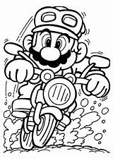 Mario Kart Coloring Pages Clipartmag Drawings sketch template