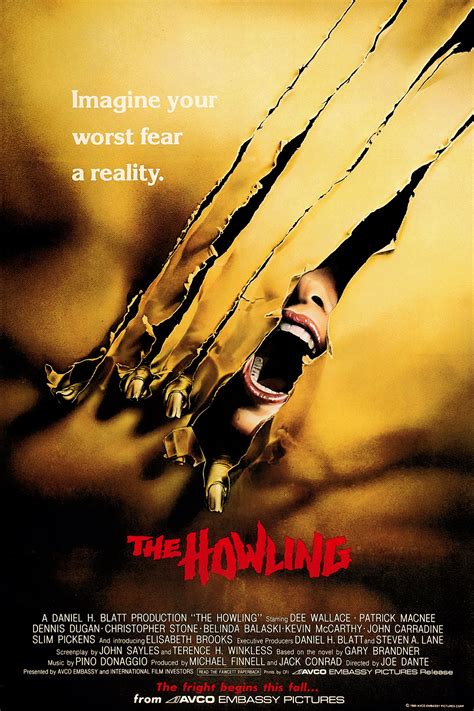 howling   posters horror  posters horror movies
