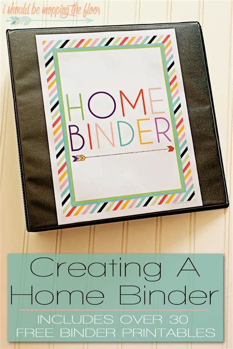 create  home binder    mopping  floor