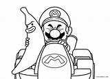 Mario Kart Coloring Pages Kids Printable Colouring Sheets Cool2bkids sketch template