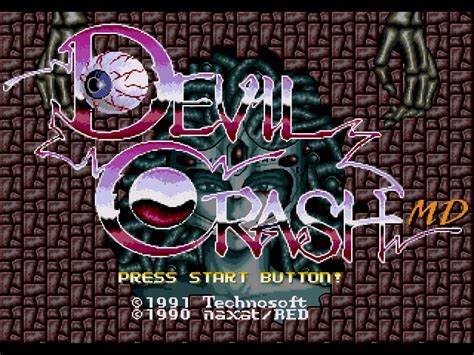 Devil Crash Md Download Game Gamefabrique