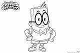 Underpants Captain Coloring Pages Melvin Printable Printables Kids Under Color Pants Print Template sketch template