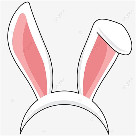 easter bunny ears vector art png easter bunny ears headband clip art