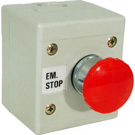 10a Emergency Stop Push Button 220v Rs 150 Piece Shree Krishna
