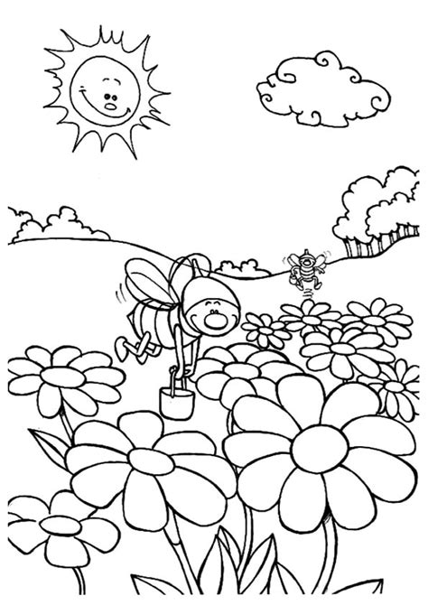 nature coloring pages books    printable