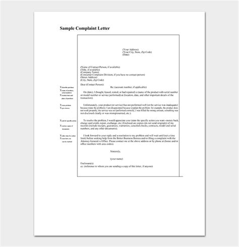 write  claim letter examples  templates