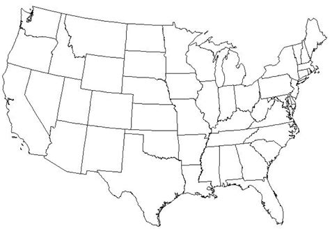 printable usa blank map  blank  map united state vrogueco
