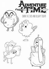Adventure Time Coloring Printable Pages Pdf Sweeps4bloggers Cartoon Sheets Drawing Network Princess Click Print Choose Board sketch template