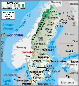 sweden geography