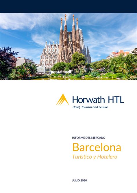 barcelona update mercado turistico  hotelero horwath htl mexico