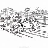 Chuggington sketch template