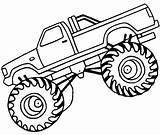 Coloring Monster Truck Pages Printable Online Print sketch template