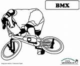 Bmx Coloring Pages sketch template